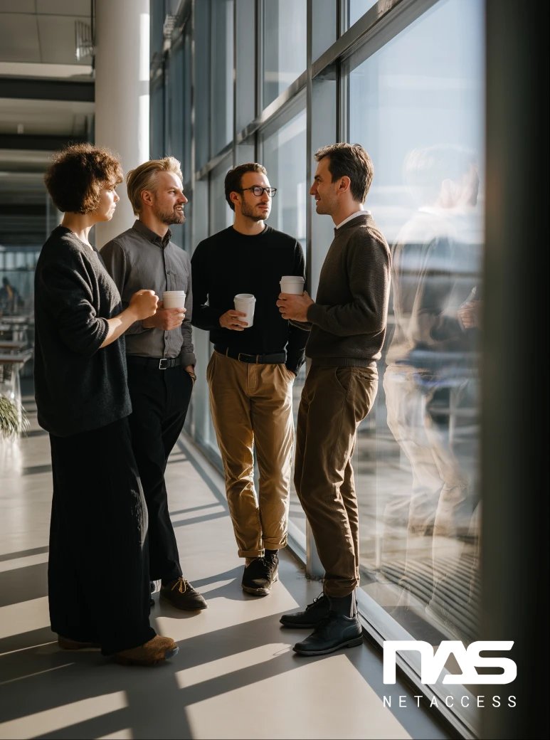 Team brainstorming innovative IT Services for Startups to enhance collaboration and drive growth.